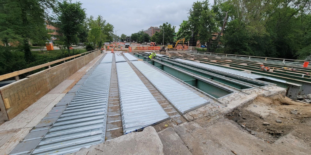 Harrison Road Bridge Substructure